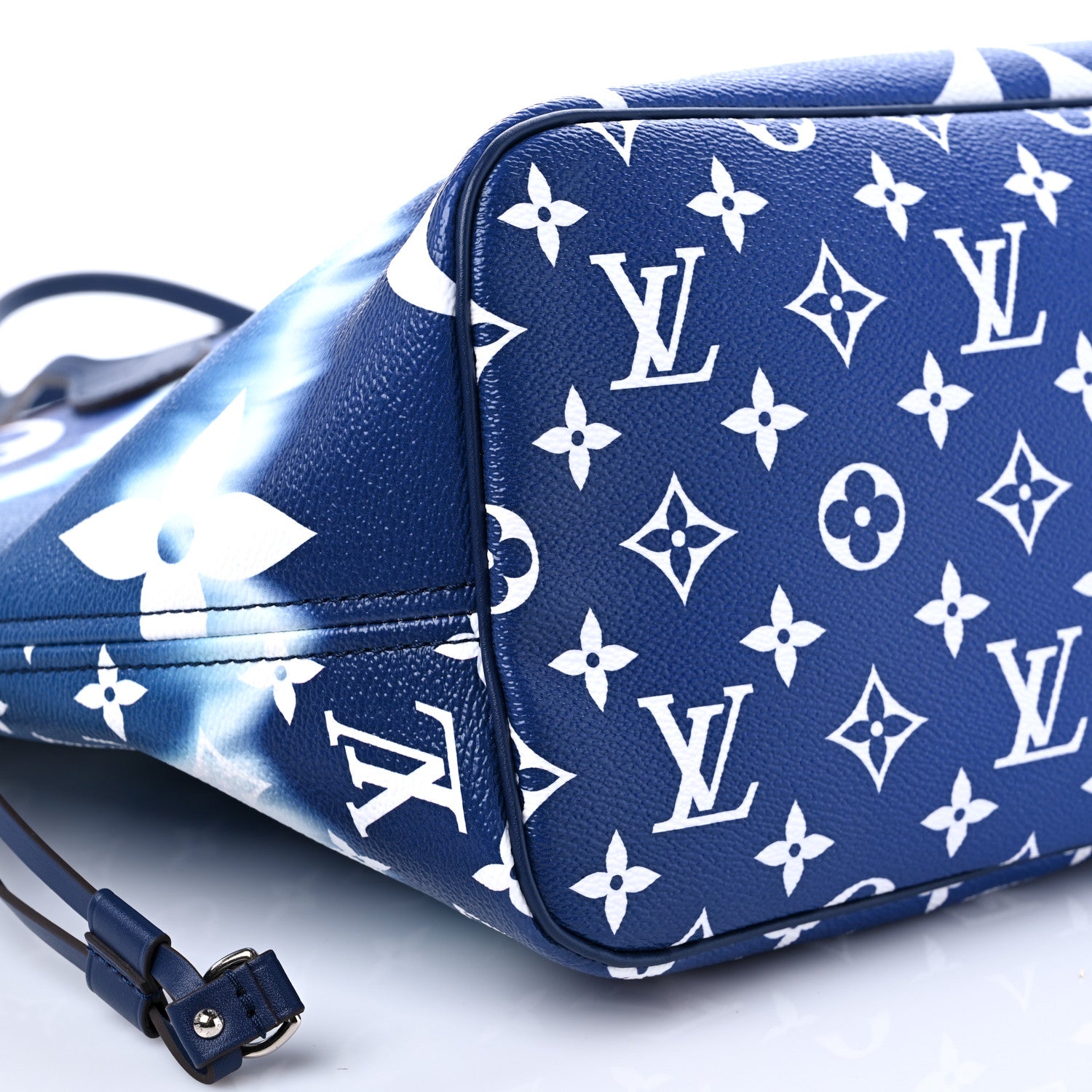 Louis Vuitton Monogram Escale Neverfull MM Blue 8 of 9