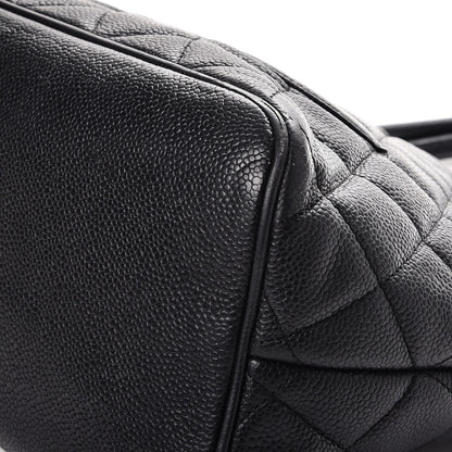 Chanel Caviar Medallion Tote Black 9 of 11