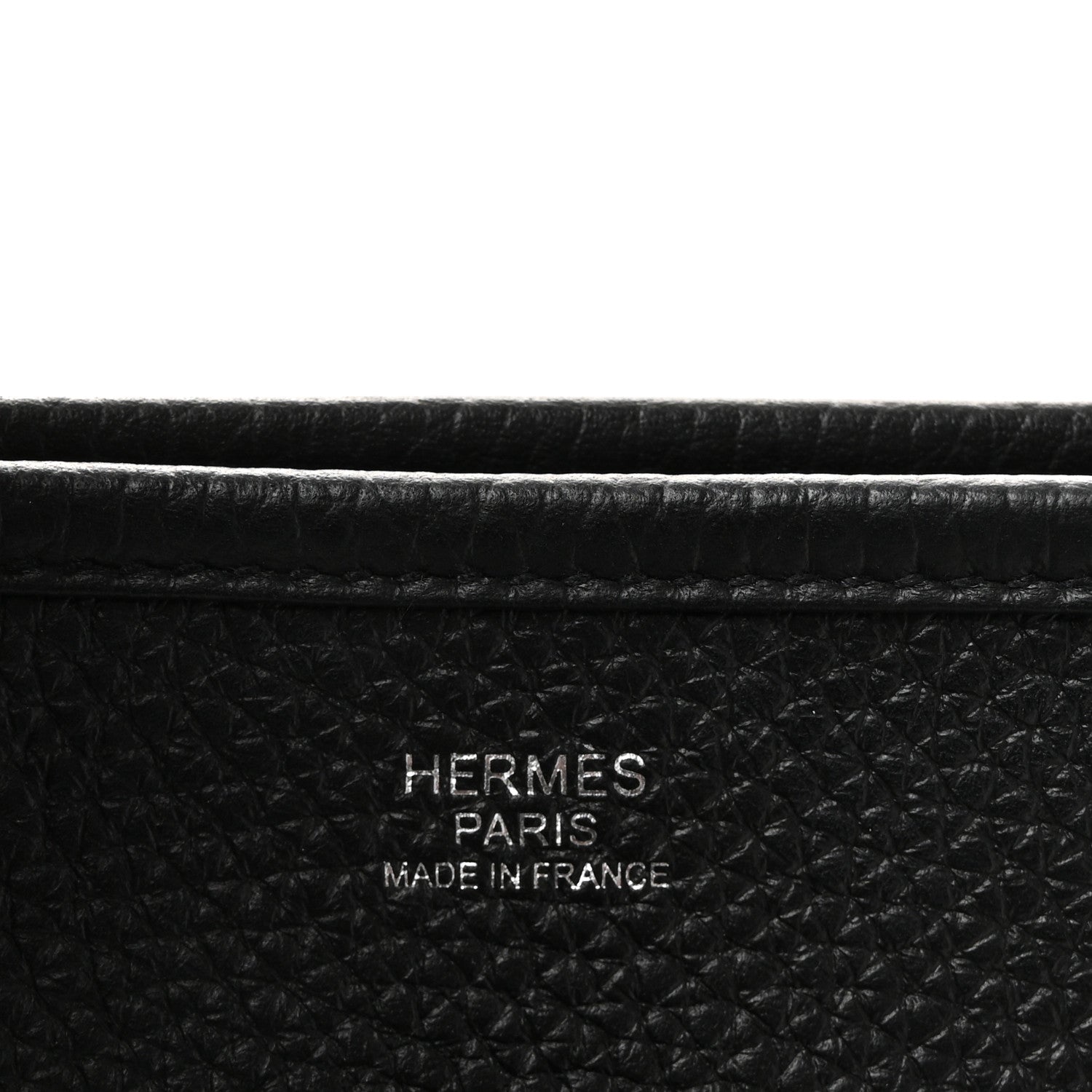 Hermes Taurillon Clemence Evelyne III PM Black 6 of 10