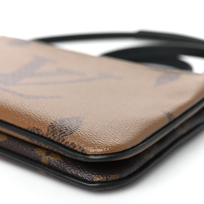 Louis Vuitton Reverse Monogram Giant Double Zip Pochette 10 of 11