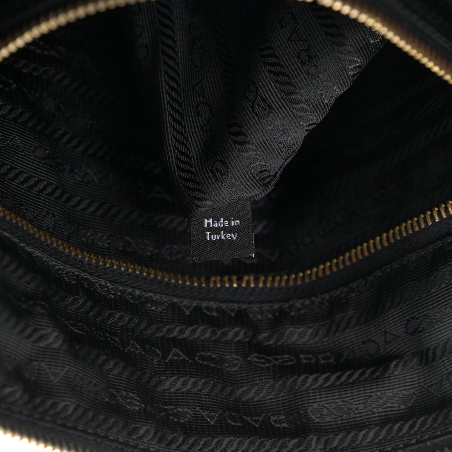 Tessuto Nylon Soft Calf Tote Black
