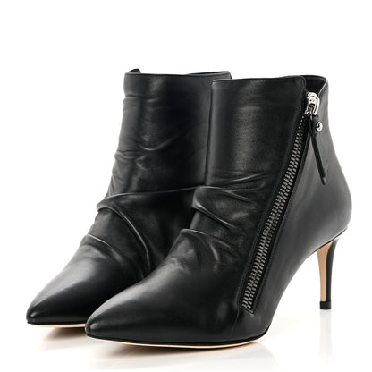 Jimmy Choo Calfskin Dayton 65 Boots 37.5 Black 3 of 11