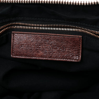 Balenciaga Agneau Giant 21 Rose Gold Hardware Day Hobo Castagna 5 of 18