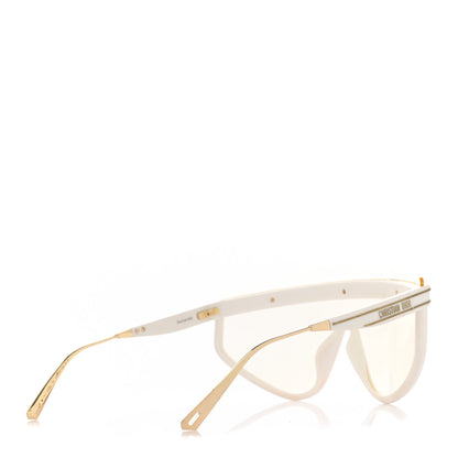 Christian Dior Mask DiorClub M2U Sunglasses Translucent Ivory 4 of 9