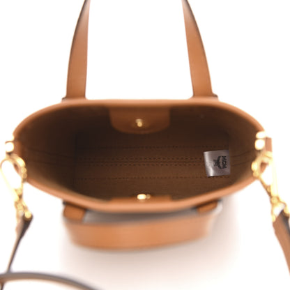 MCM Visetos Essential Crossbody Bag Cognac 5 of 8