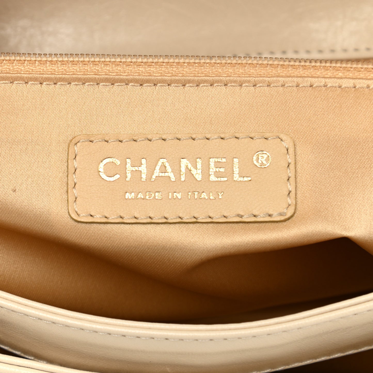 Lambskin Chocolate Bar Shoulder Bag White