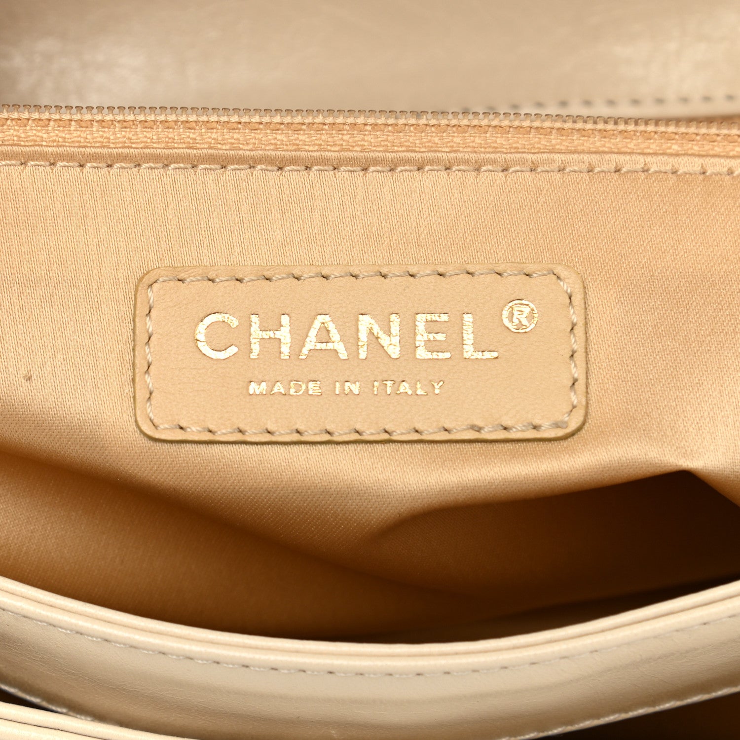 Chanel Lambskin Chocolate Bar Shoulder Bag White 6 of 13
