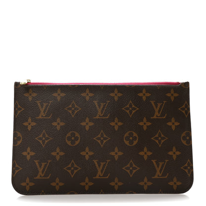 Louis Vuitton Monogram Neverfull MM GM Pochette Pivoine 1 of 10