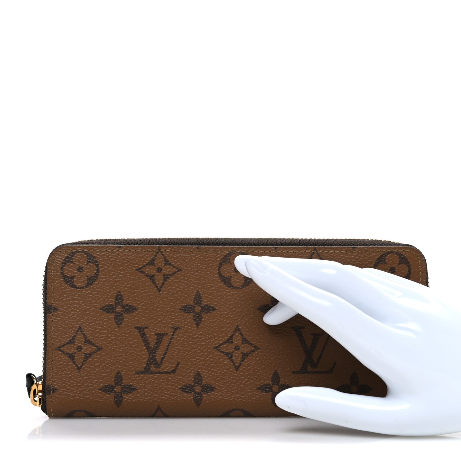 Louis Vuitton Reverse Monogram Clemence Wallet 2 of 6