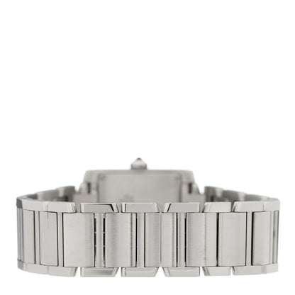 Cartier Stainless Steel 25mm Tank Francaise Quartz Watch 3 of 4