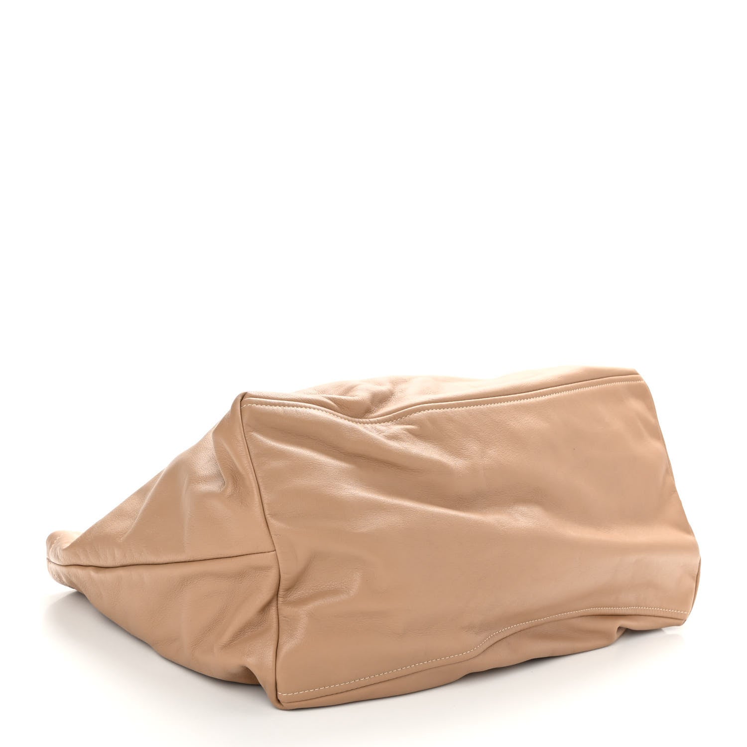 Prada Soft Calf Chain Tote Caramel 4 of 9