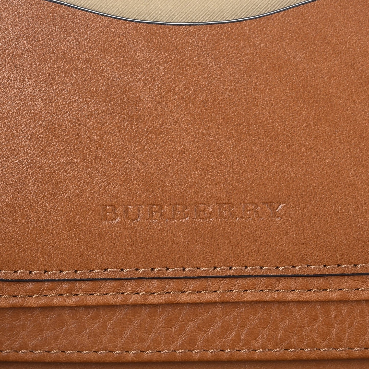 Brit Calfskin Lexi Wallet Saddle Brown