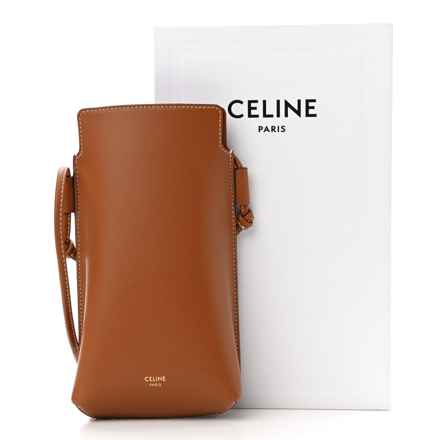 Celine Smooth Lambskin Phone Pouch 11 of 11