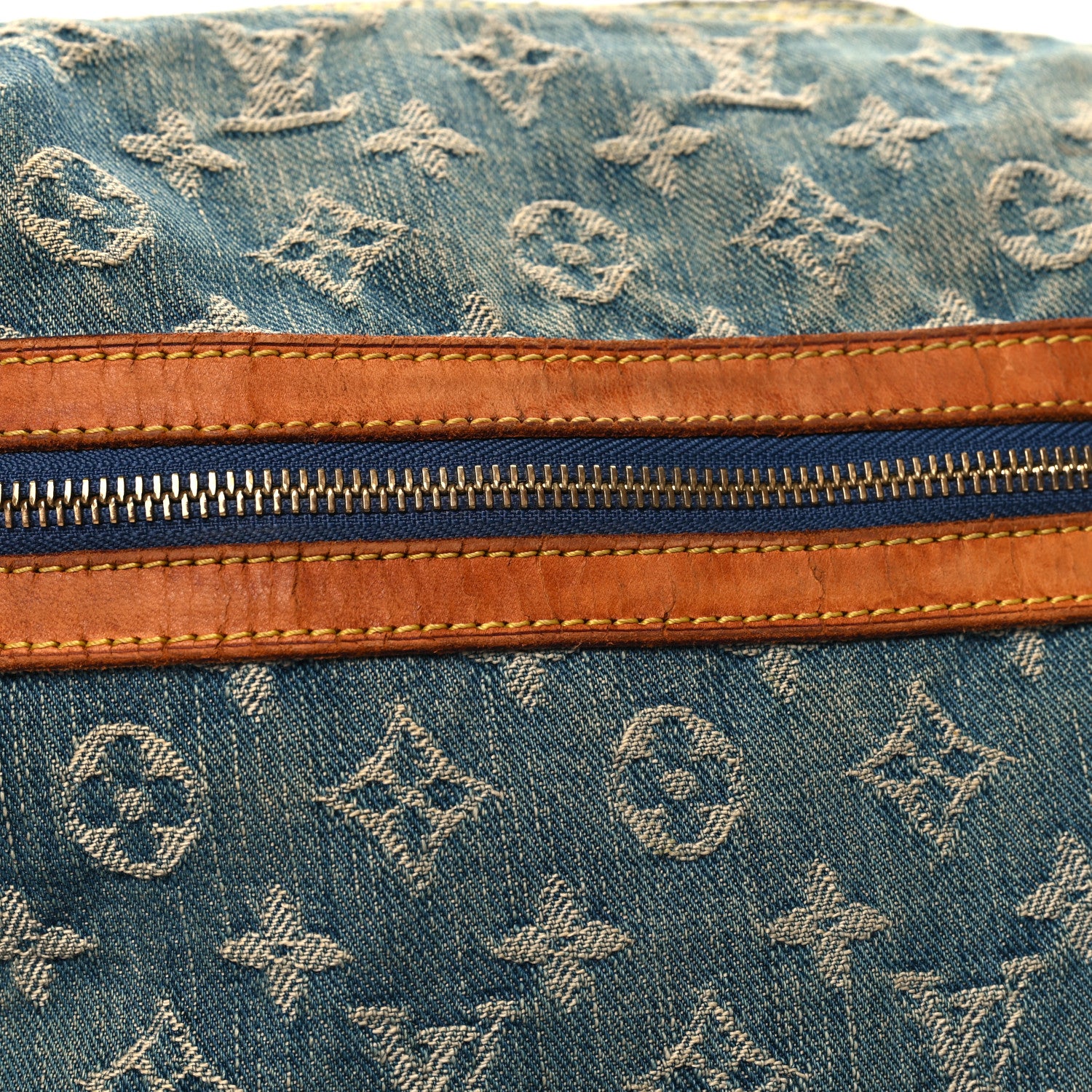 Louis Vuitton Denim Baggy GM Blue 14 of 14