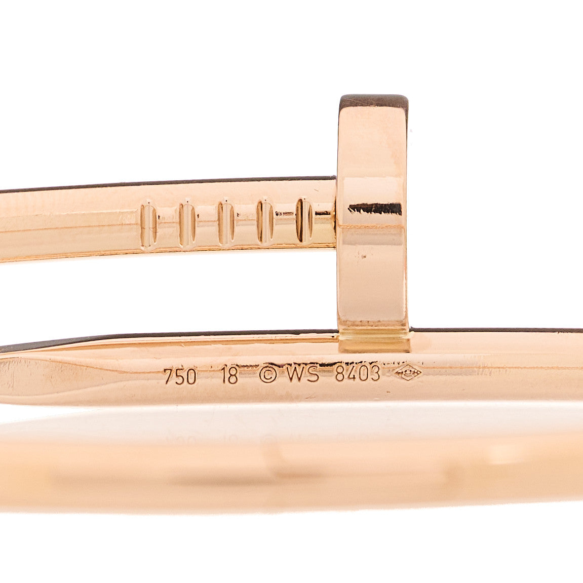 18K Pink Gold Juste Un Clou Bracelet 18