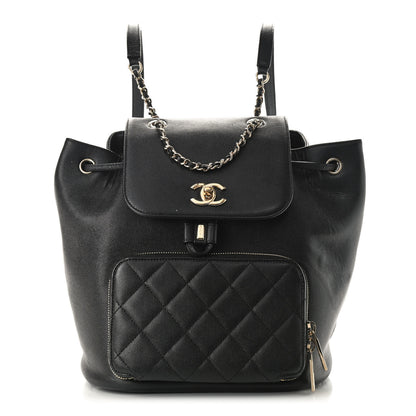 Chanel Caviar Quilted Business Affinity Backpack Black 1 of 9