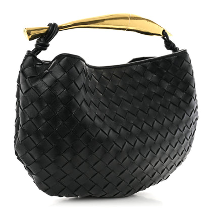 Bottega Veneta Nappa Intrecciato Sardine Bag Black 3 of 13