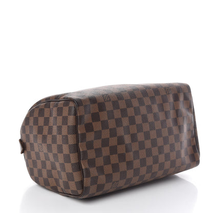 Louis Vuitton Damier Ebene Speedy 30 4 of 9