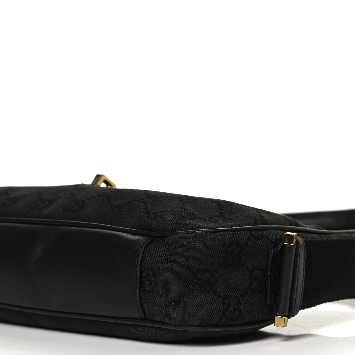 Gucci Monogram Shoulder Bag Black 9 of 12