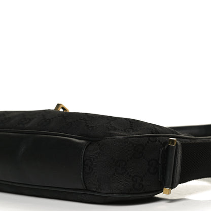 Gucci Monogram Shoulder Bag Black 9 of 12