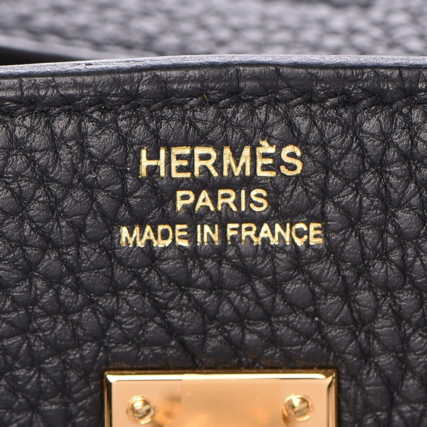 Togo Birkin 25 Black