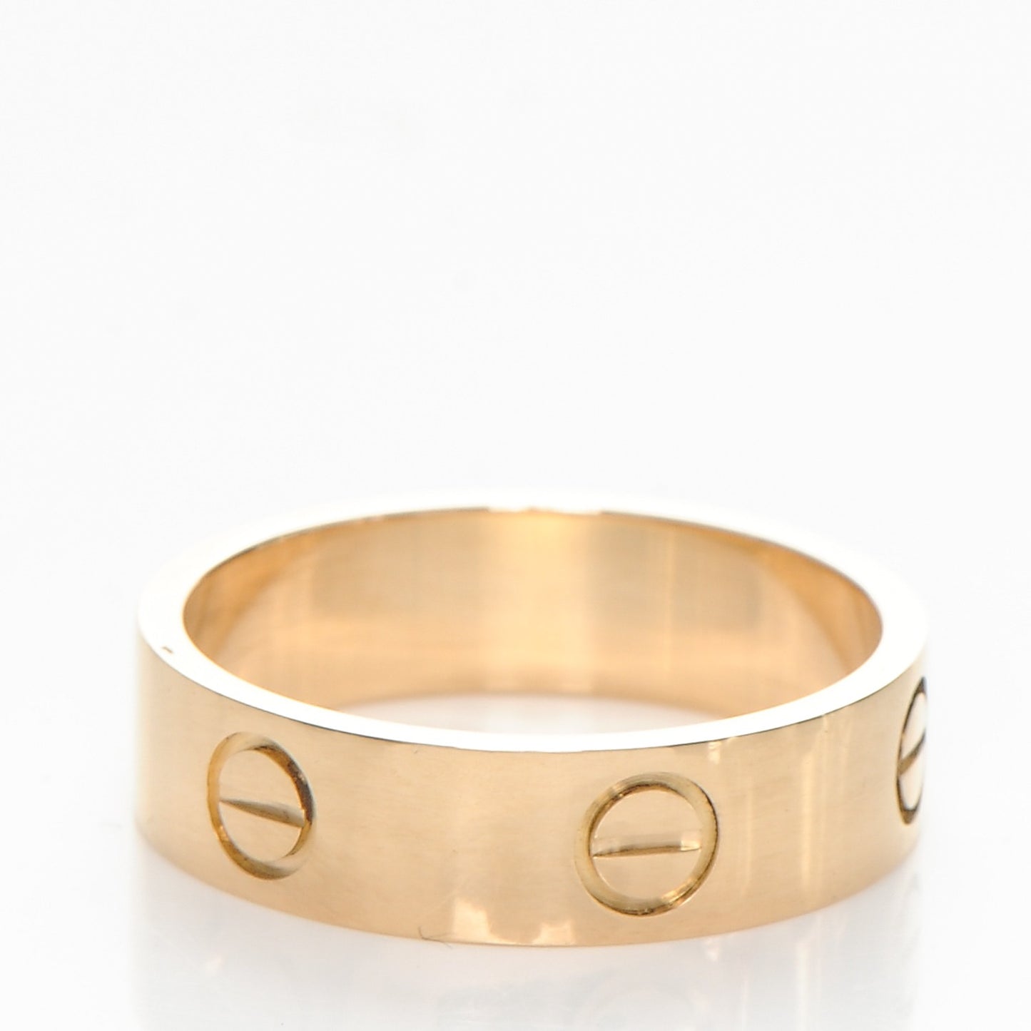 18K Yellow Gold 5.5mm LOVE Ring 57 8