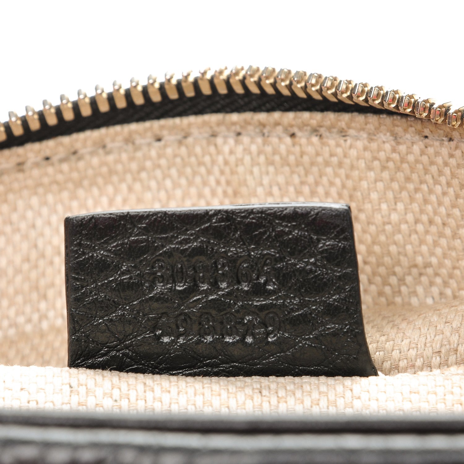 Gucci Pebbled Calfskin Small Soho Disco Bag Black 7 of 7