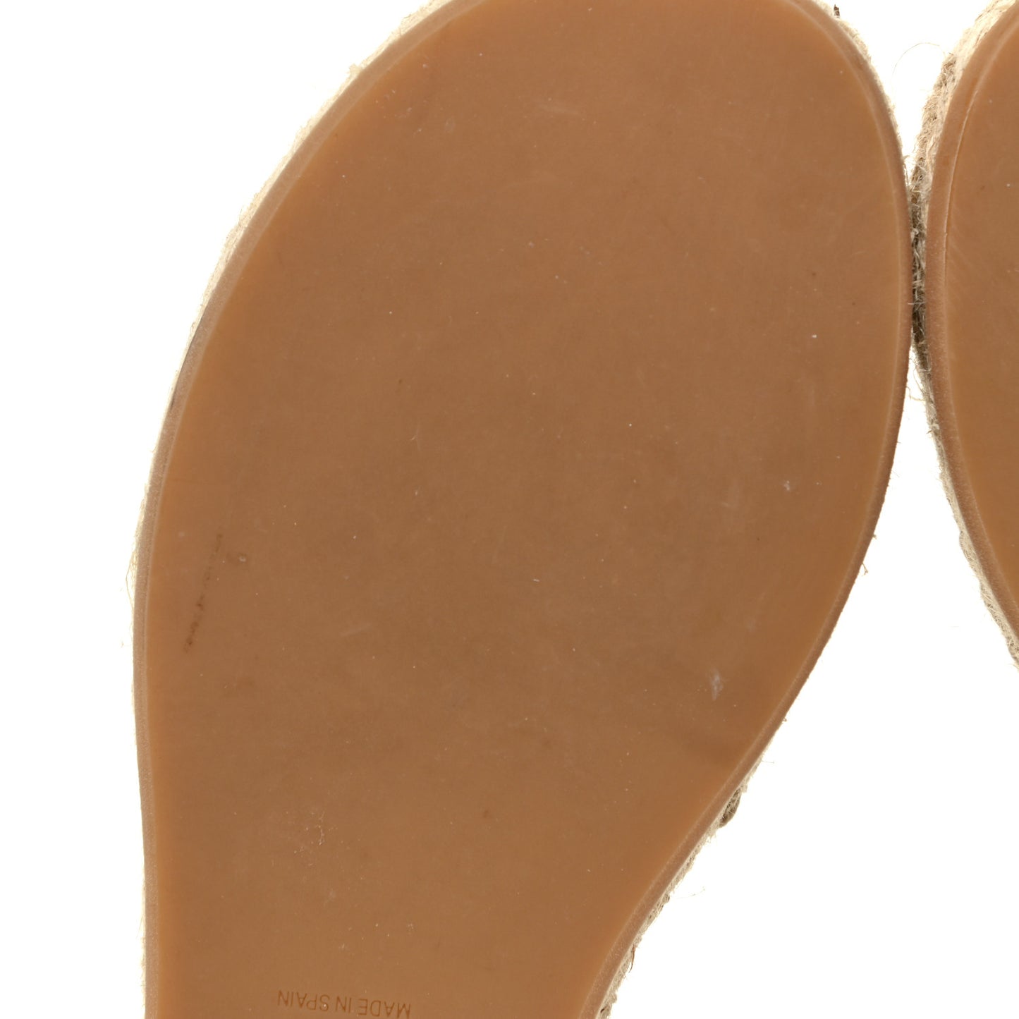 Canvas Embroidered Granville Ankle Tie Espadrille Flat Sandals 36 Cream