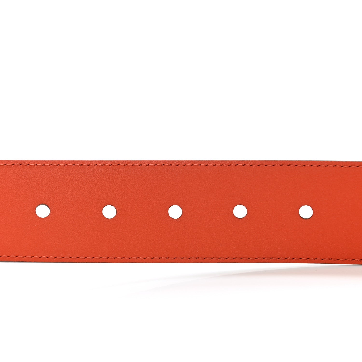 Gucci Soft Microguccissima 40mm Belt 95 38 Sun Orange 4 of 5