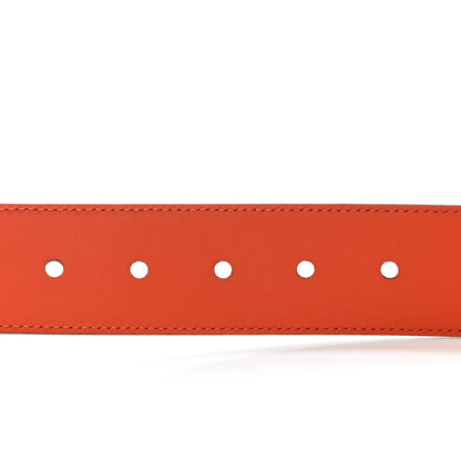Gucci Soft Microguccissima 40mm Belt 95 38 Sun Orange 4 of 5