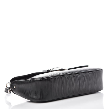 Louis Vuitton Epi Montaigne Pochette Black 4 of 10
