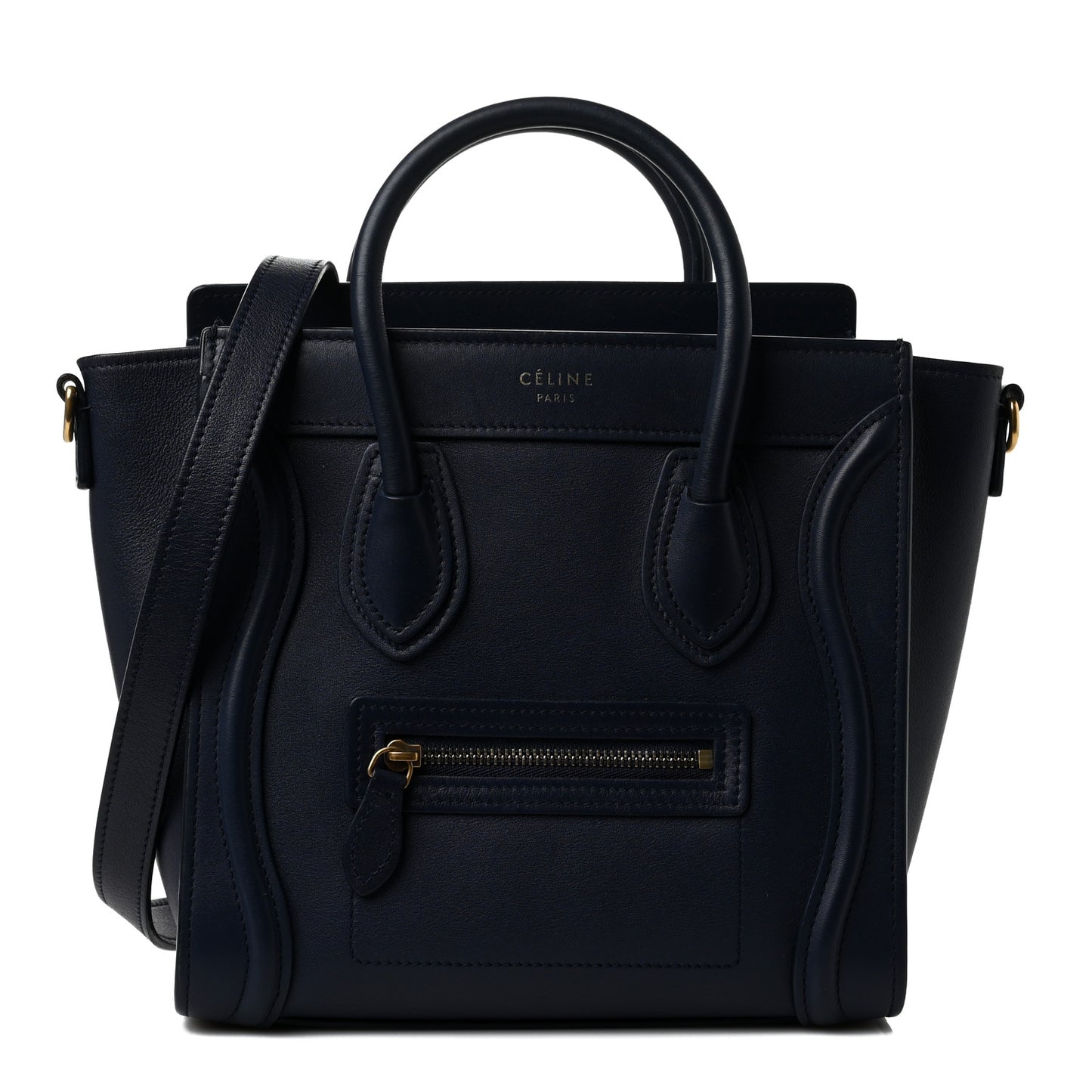 Smooth Calfskin Nano Luggage Ink
