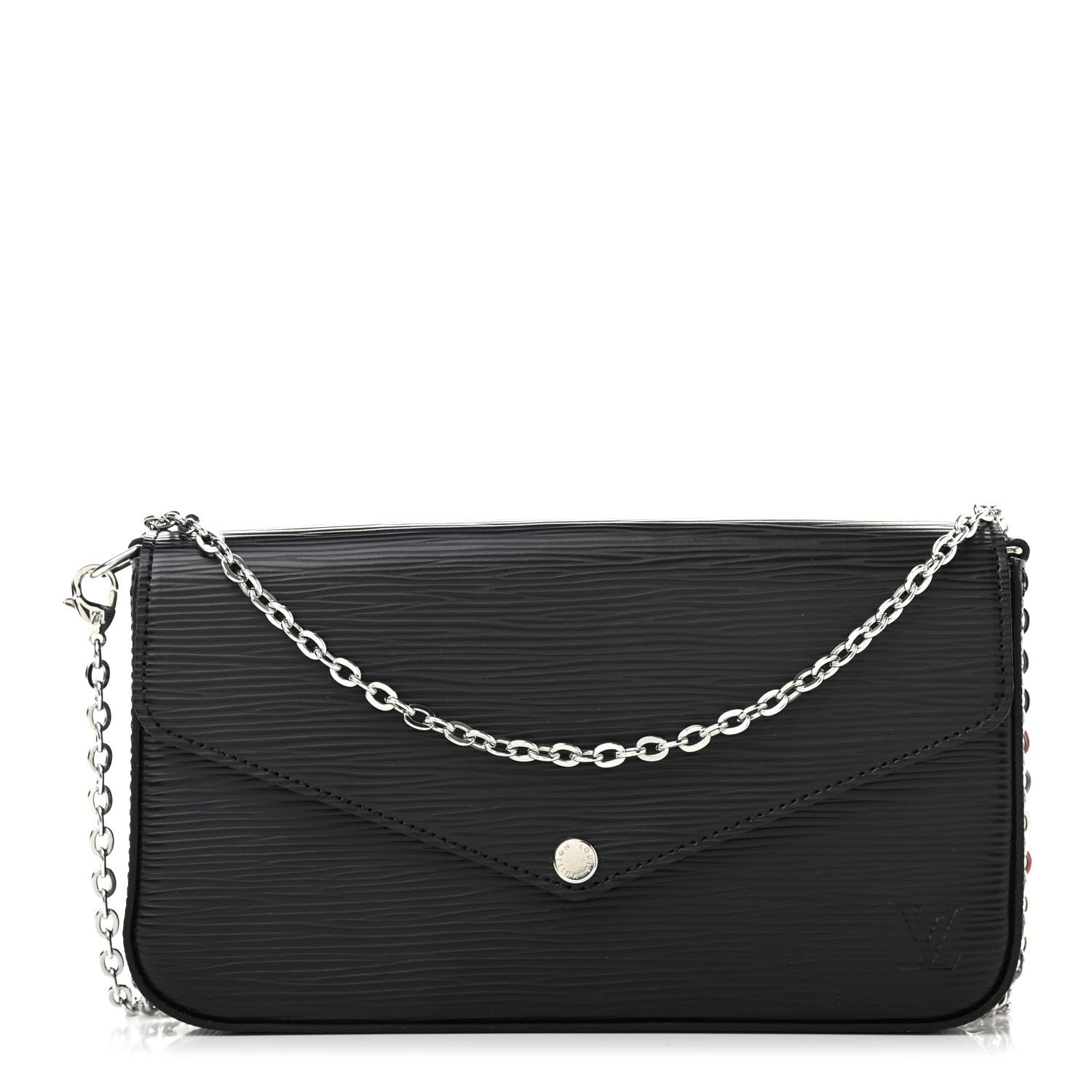Louis Vuitton Epi Pochette Felicie Black 1 of 8