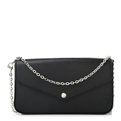 Louis Vuitton Epi Pochette Felicie Black 1 of 8