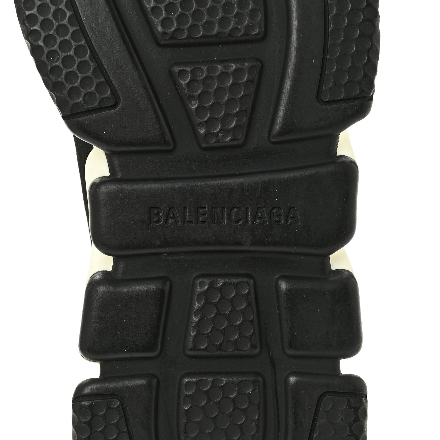 Balenciaga Neoprene Knit Womens Speed Sneakers 37 Black White 7 of 11