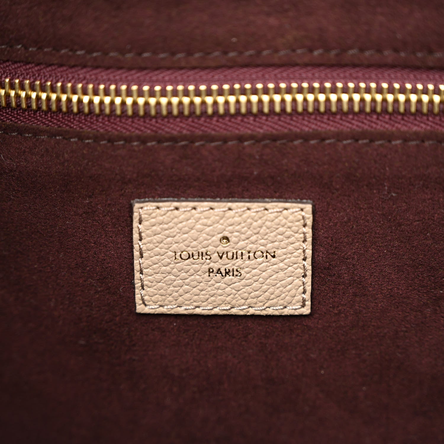 Louis Vuitton Empreinte Monogram Giant Neverfull MM Tourterelle 7 of 12
