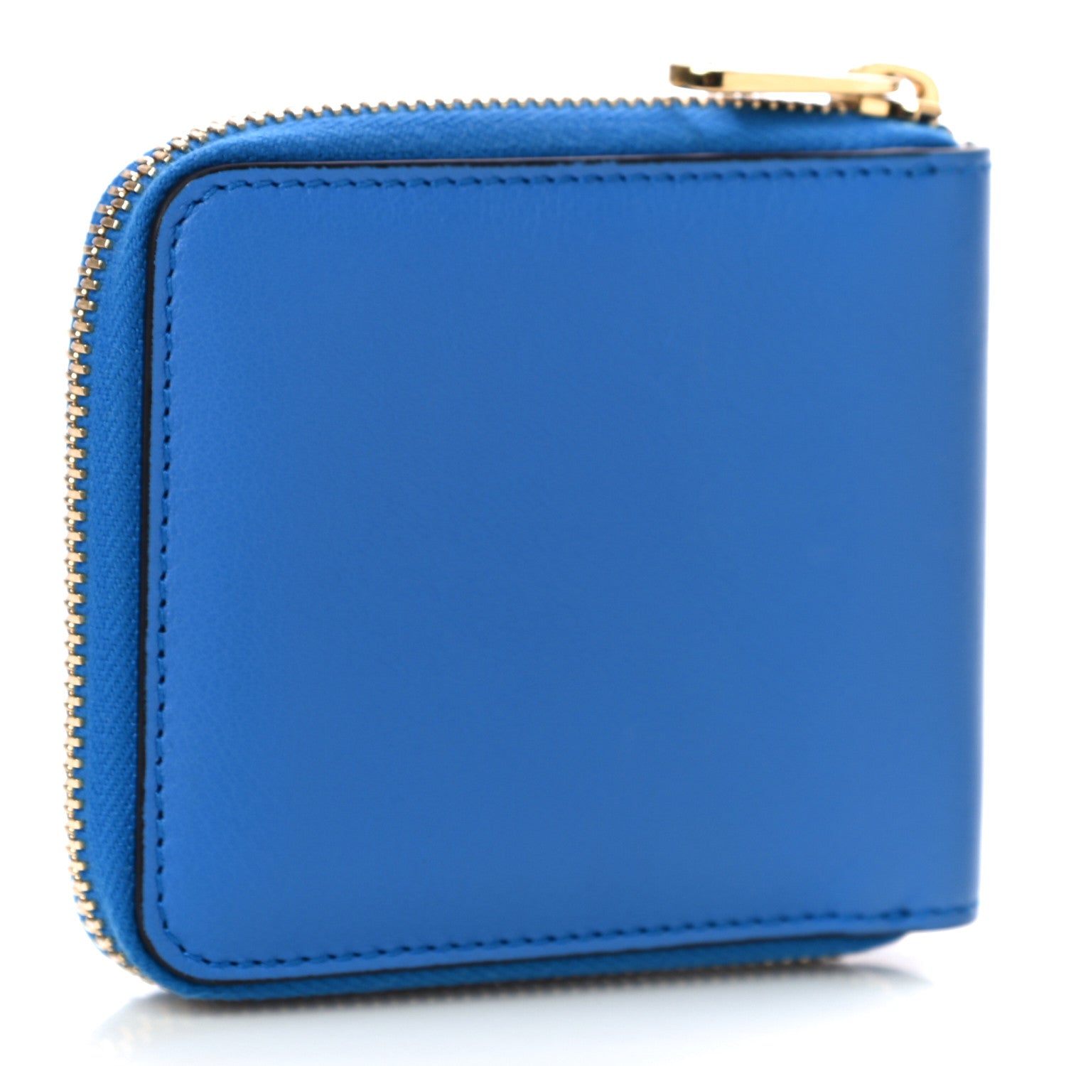 Gucci Vitello Eclipse Interlocking G Zip Around Card Case Wallet Bright Splash Carrot Orange 3 of 10