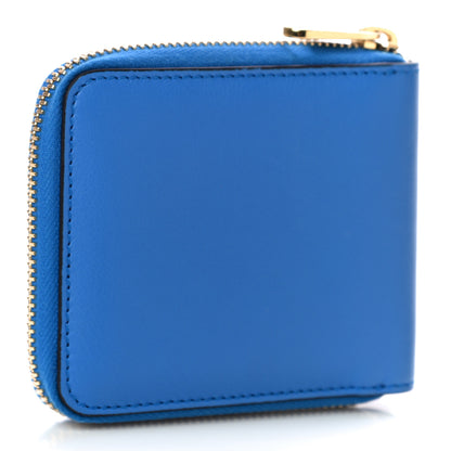Gucci Vitello Eclipse Interlocking G Zip Around Card Case Wallet Bright Splash Carrot Orange 3 of 10