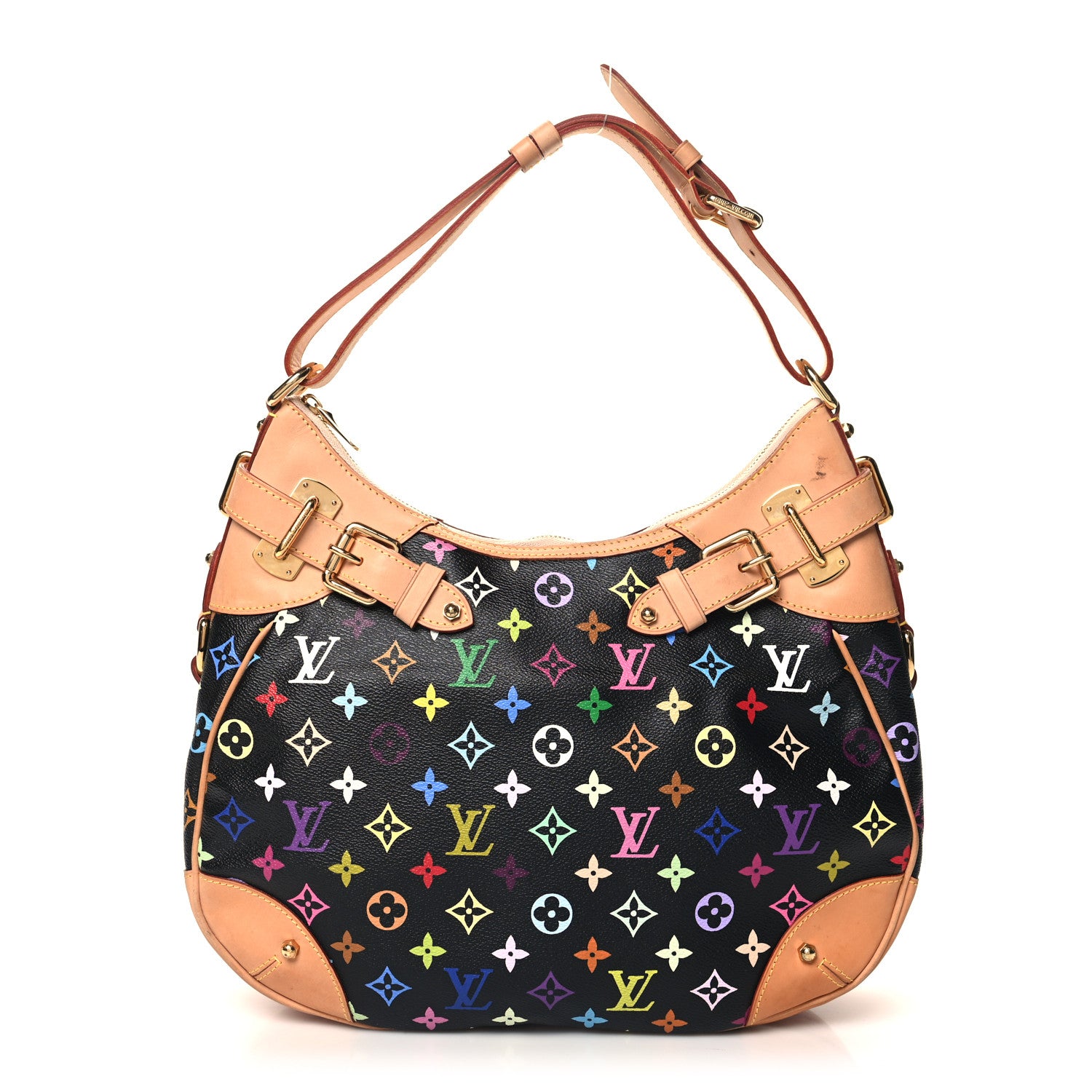 Louis Vuitton Monogram Multicolor Greta Black 1 of 12