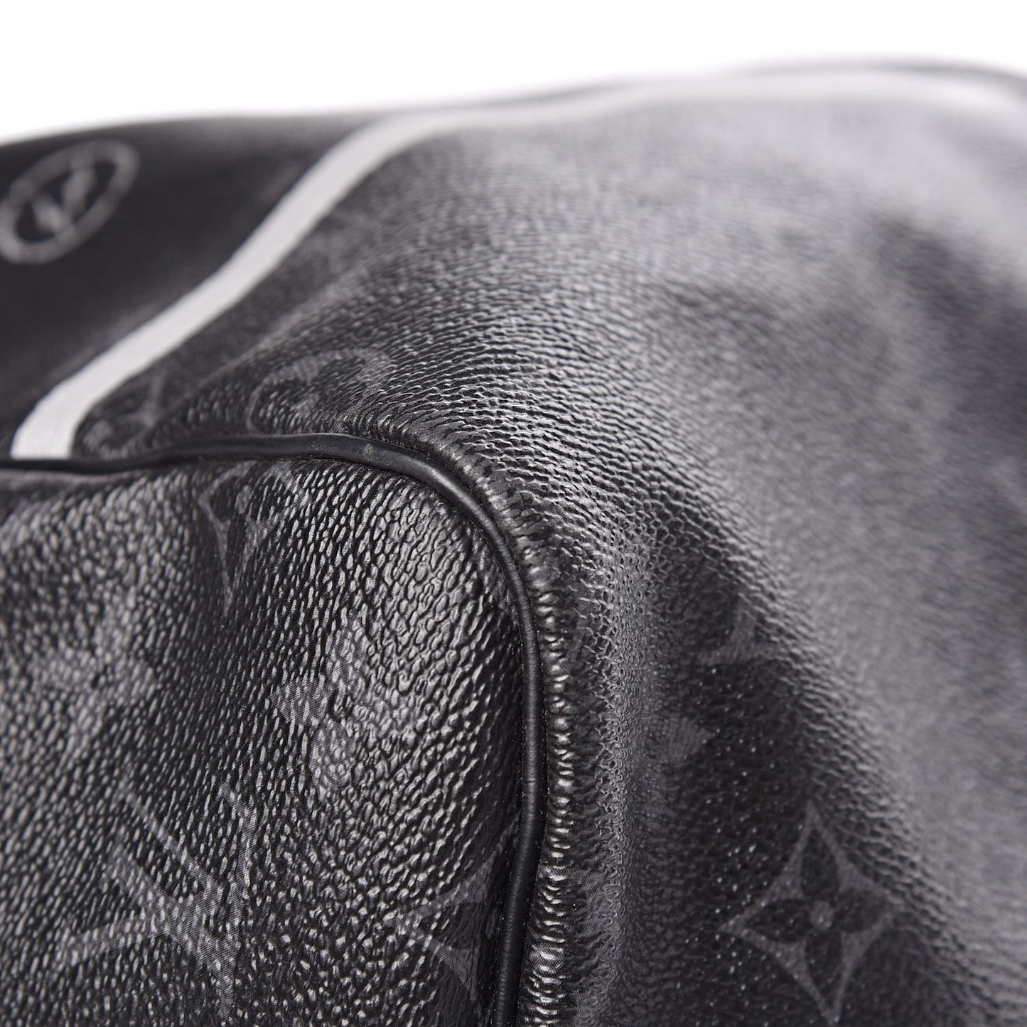 X FUJIWARA Monogram Eclipse Flash Fragment Keepall Bandouliere 55