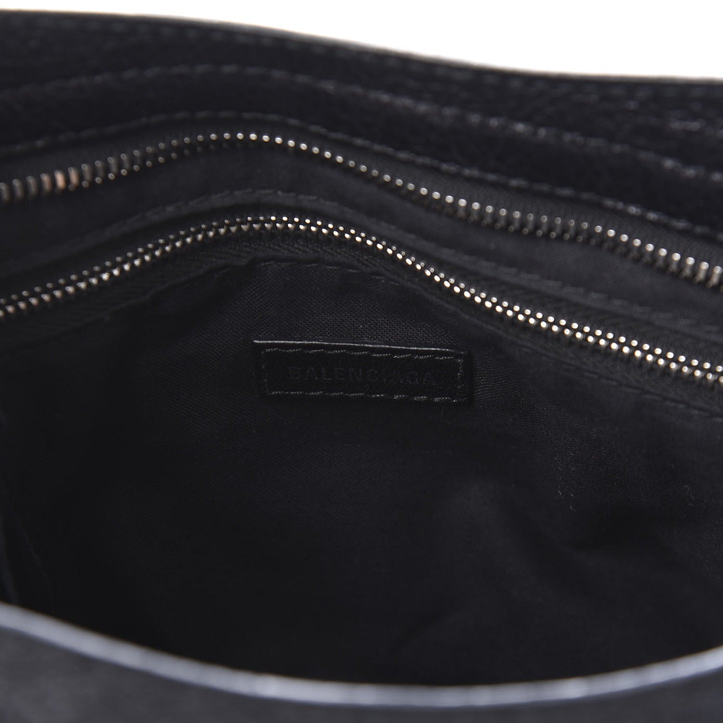 Agneau Classic Silver Hardware S City Black