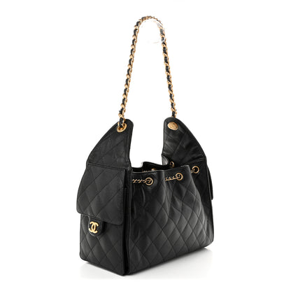 Chanel Caviar Quilted Small Chanel 25 Handbag Black 3 of 10