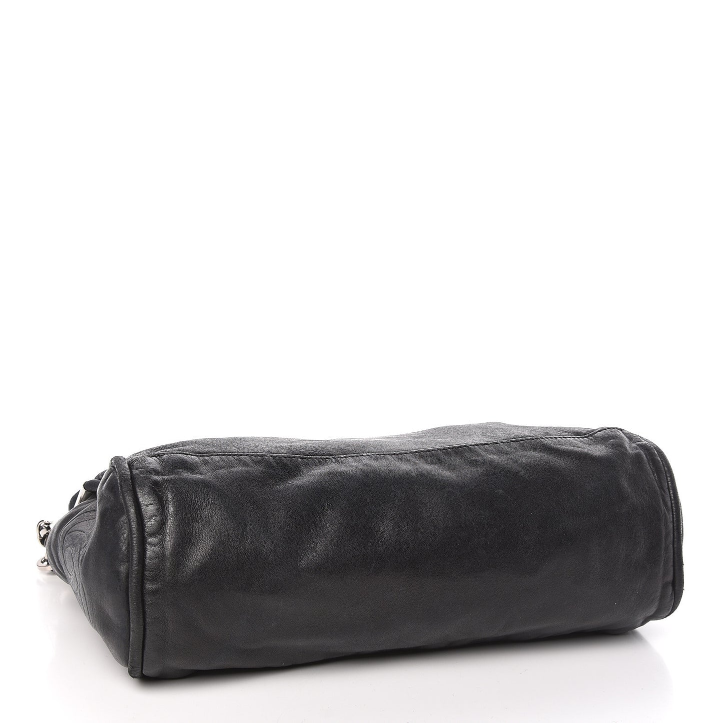 Lambskin Large Ultimate Soft Tote Black