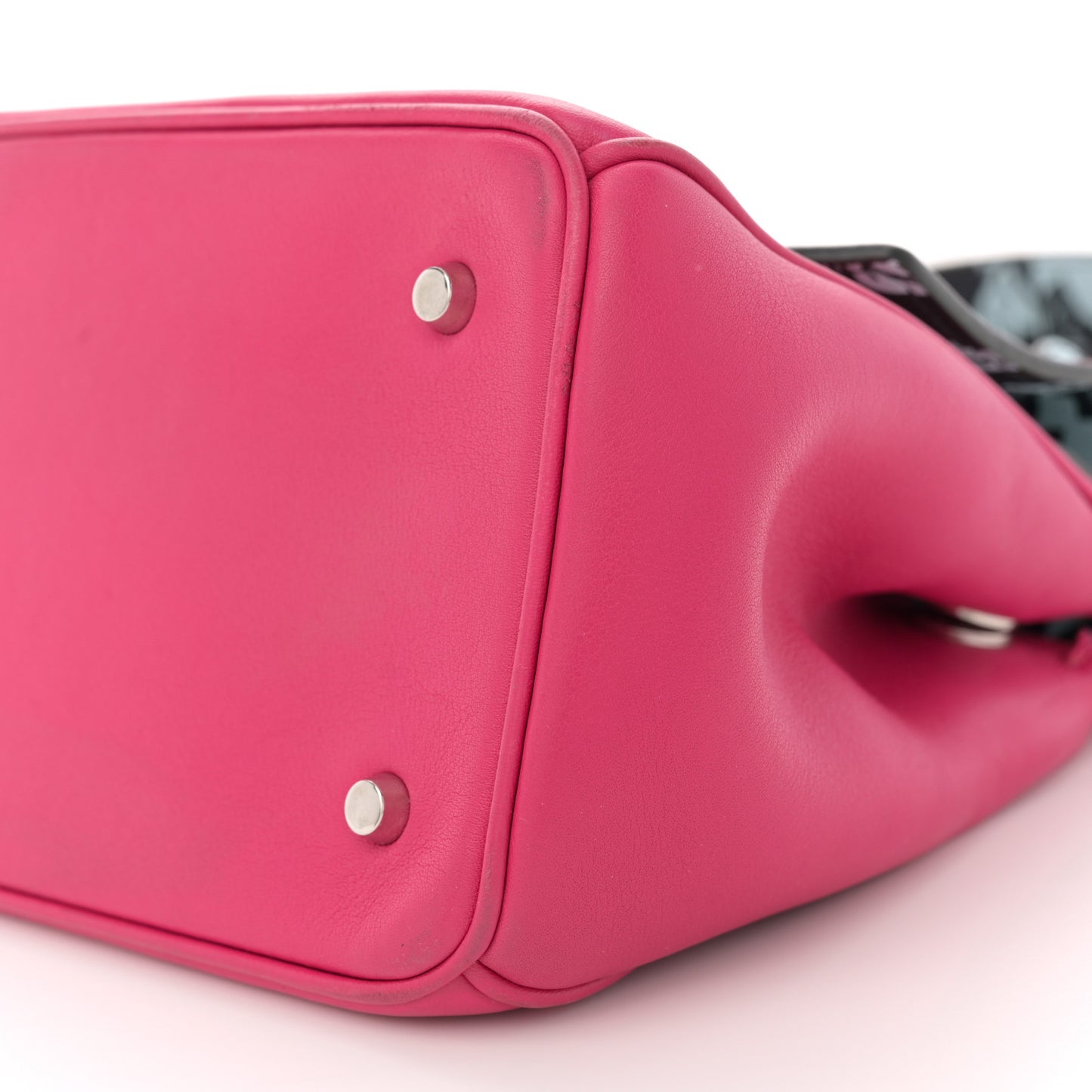 Smooth Calfskin Mini Be Dior Flap Pink