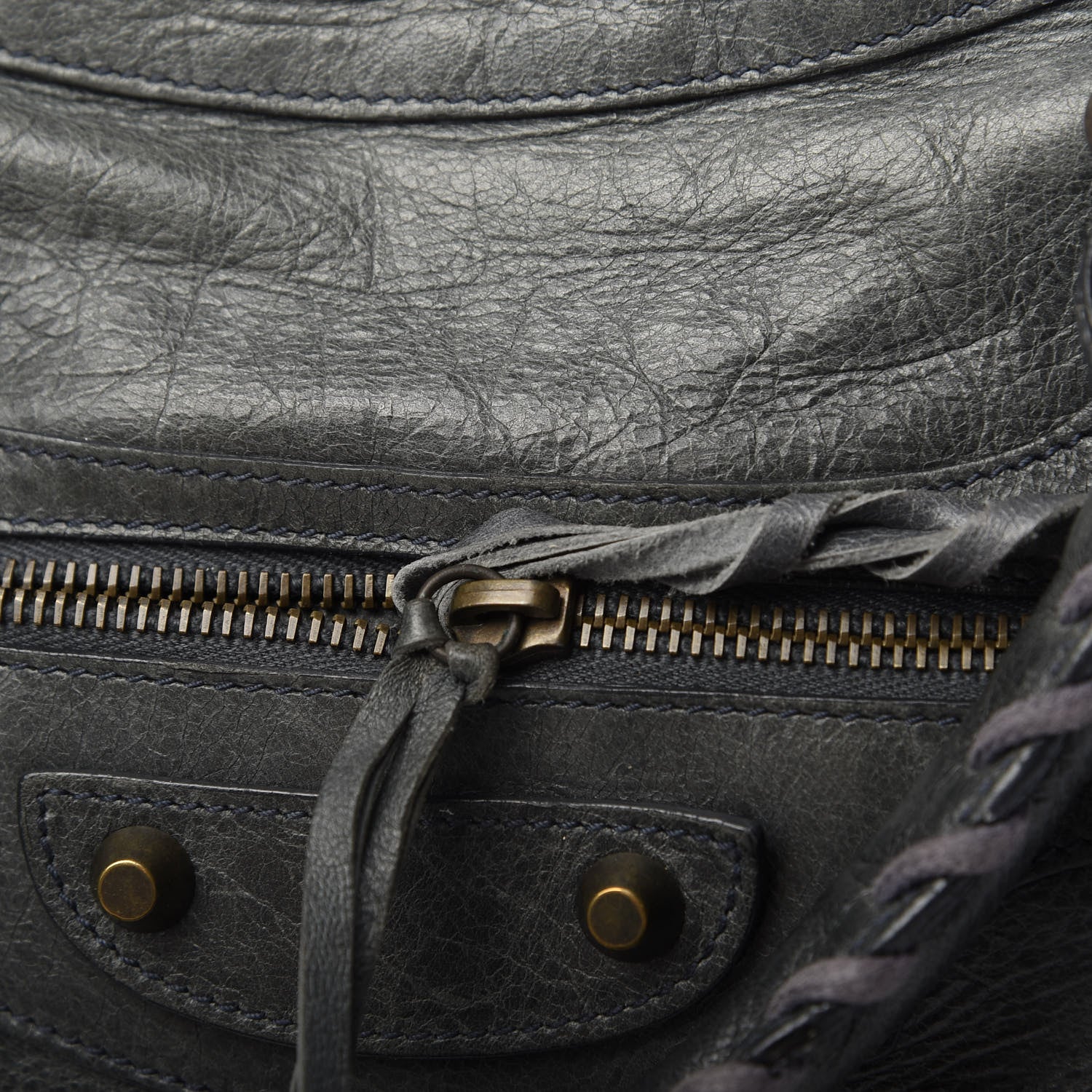 Balenciaga Agneau Classic Hardware City Anthracite 13 of 14