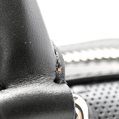 Gucci Calfskin GG Tennis Embossed Mini Duffle Bag Black 11 of 11