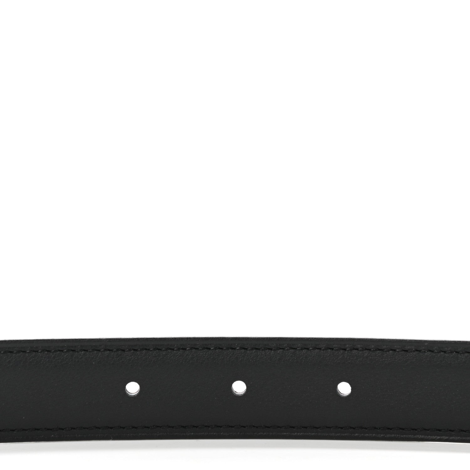Hermes Swift Epsom 24mm Gamma Belt 80 Black Etoupe 3 of 6