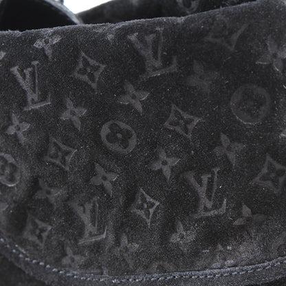 Louis Vuitton Suede Fauvist Low Boots 7.5 Black 5 of 7
