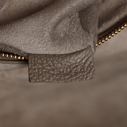 Celine Grained Calfskin Triomphe Medium Cabas Anais Pebble 7 of 11