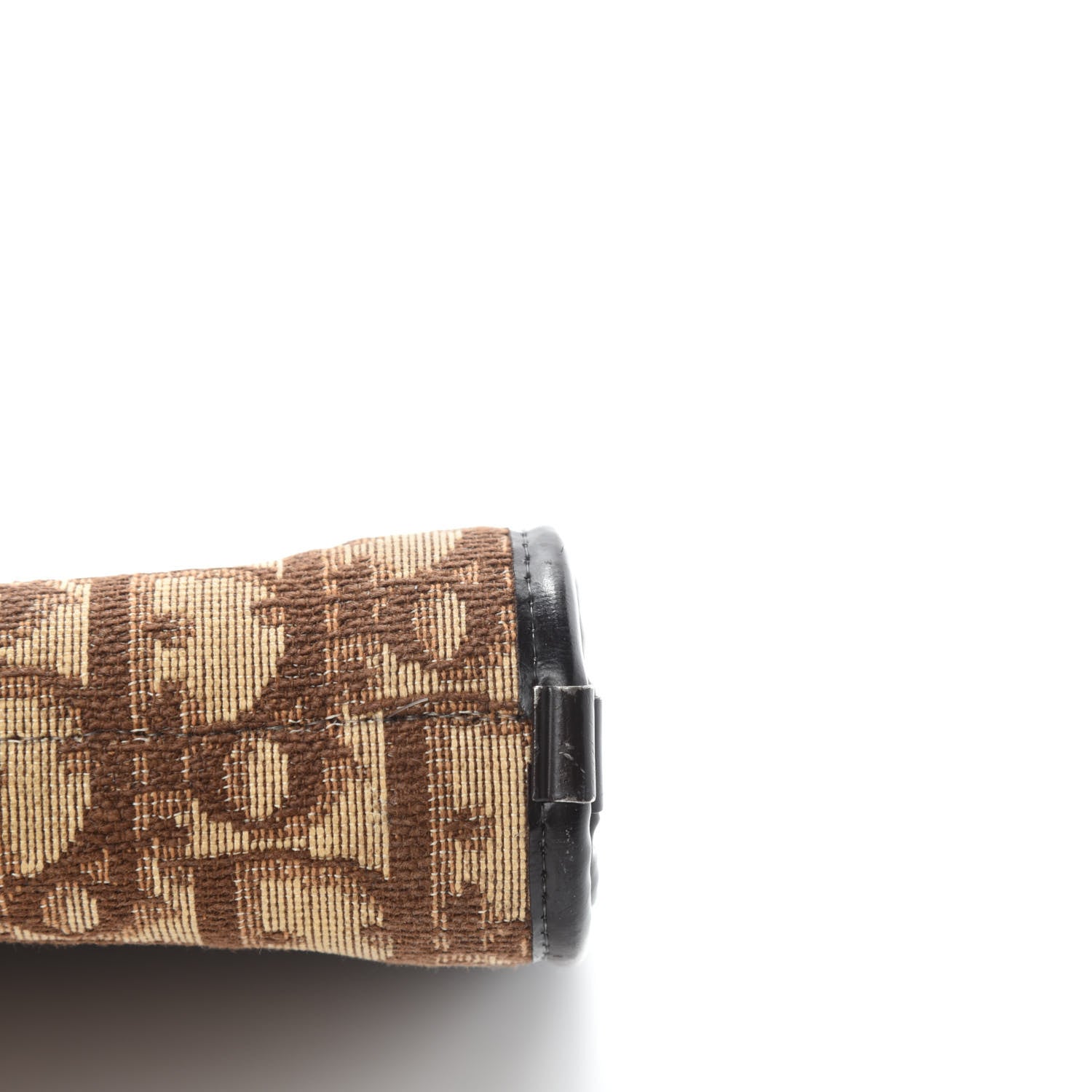 Christian Dior Monogram Chain Clutch Brown 8 of 14